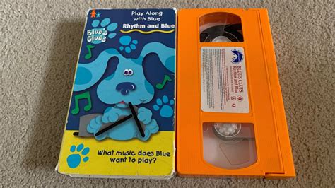 from United States. . Blues clues rhythm and blue vhs archive